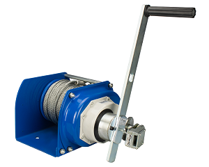 Лебедка ручная CHW-0.5, г/п 500 кг, канат 40 м
