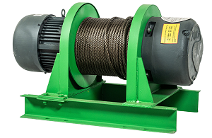 Лебедка электрическая KCD 1000/2000 кг, 100/50 м 380В